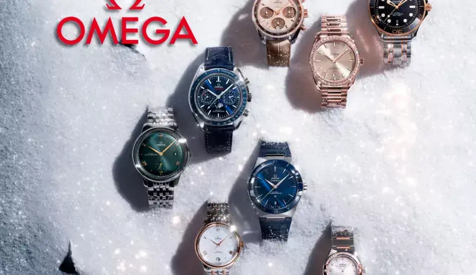 Швейцарские часы Omega со скидками