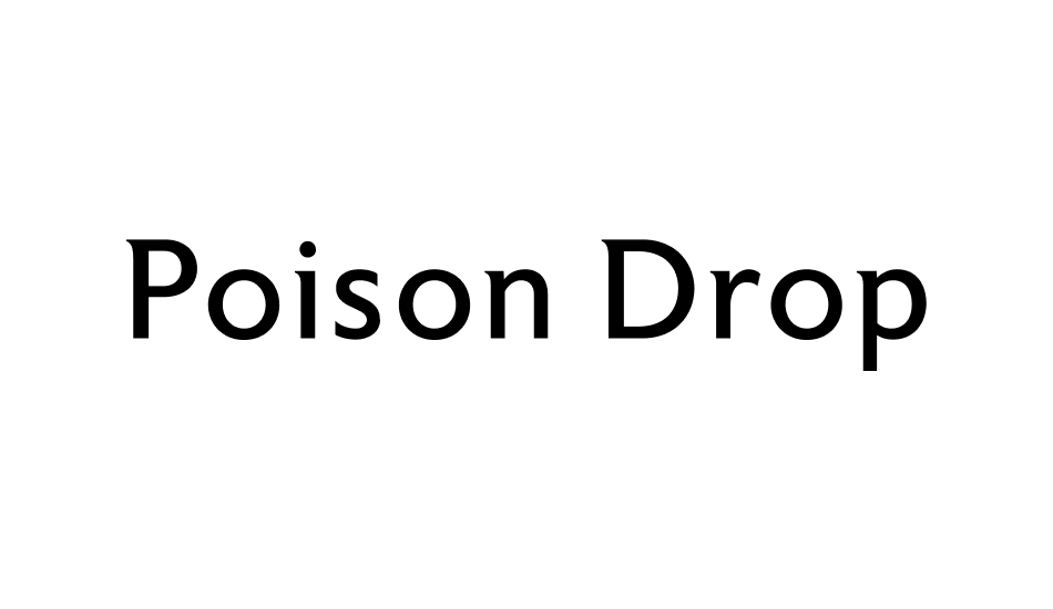 Логотип интернет-магазина Poison Drop
