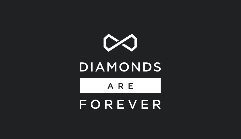 Логотип интернет-магазина Diamonds are Forever