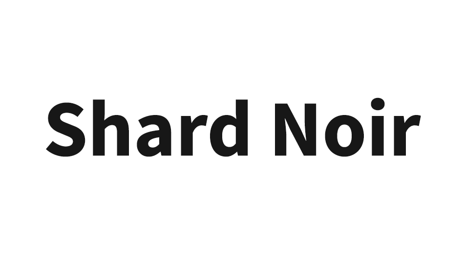 Логотип интернет-магазина Shard Noir