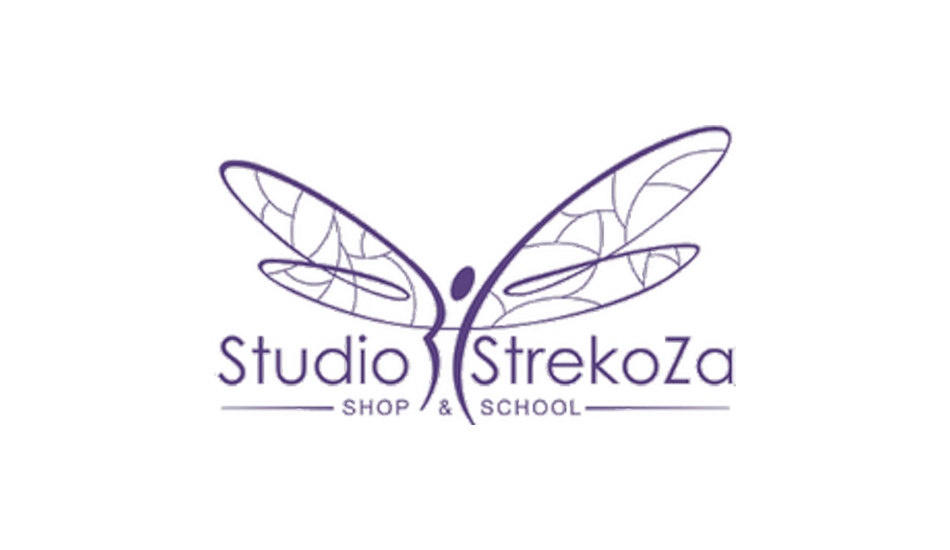 Логотип интернет-магазина и школы красоты Стрекоза