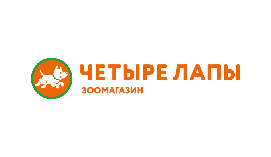 Логотип интернет-магазина Четыре Лапы
